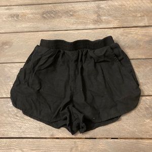 Black shorts